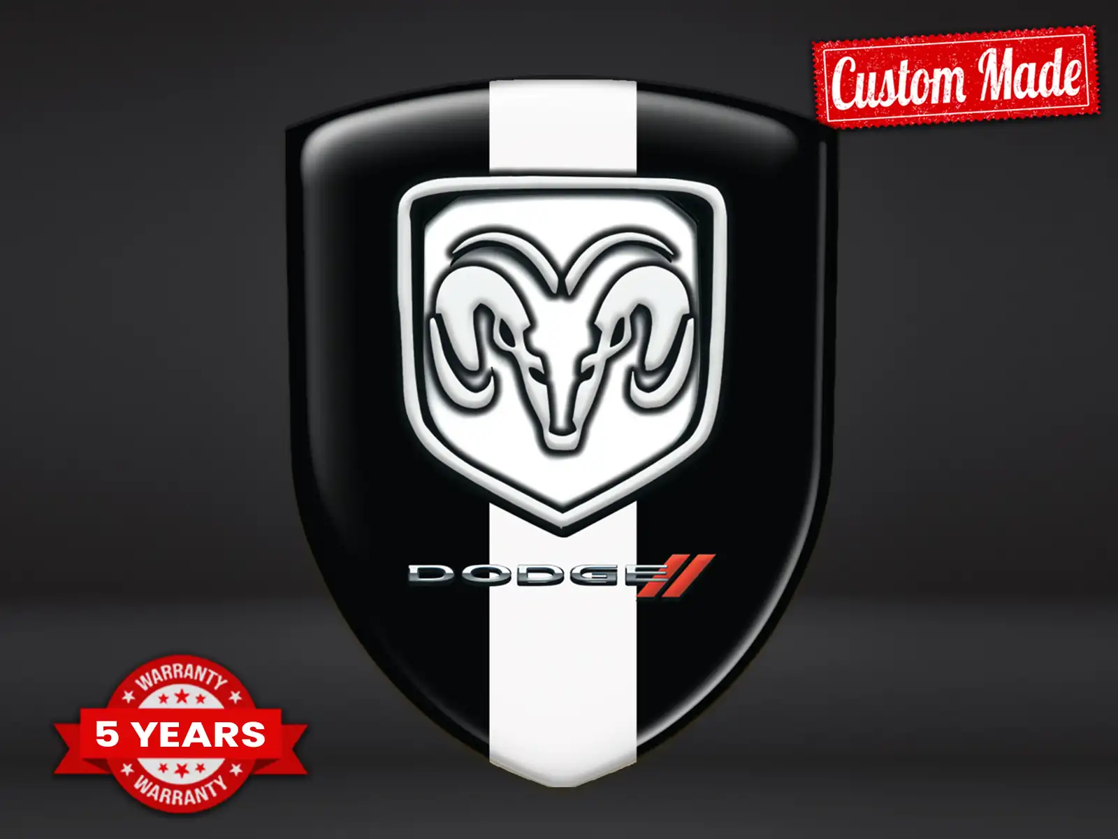 Dodge Emblemas Auto Universal Alta Calidad Resistentes